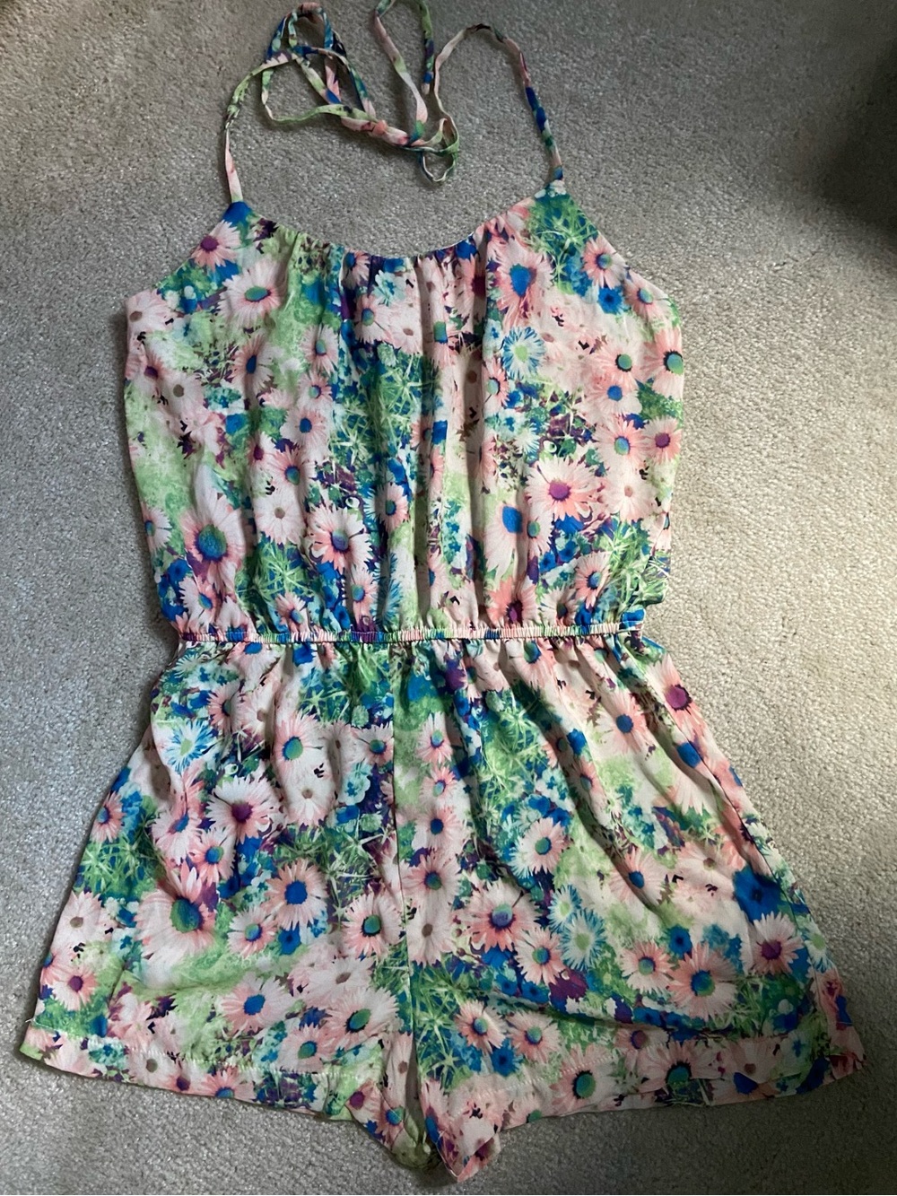 Forever 21 Floral Romper